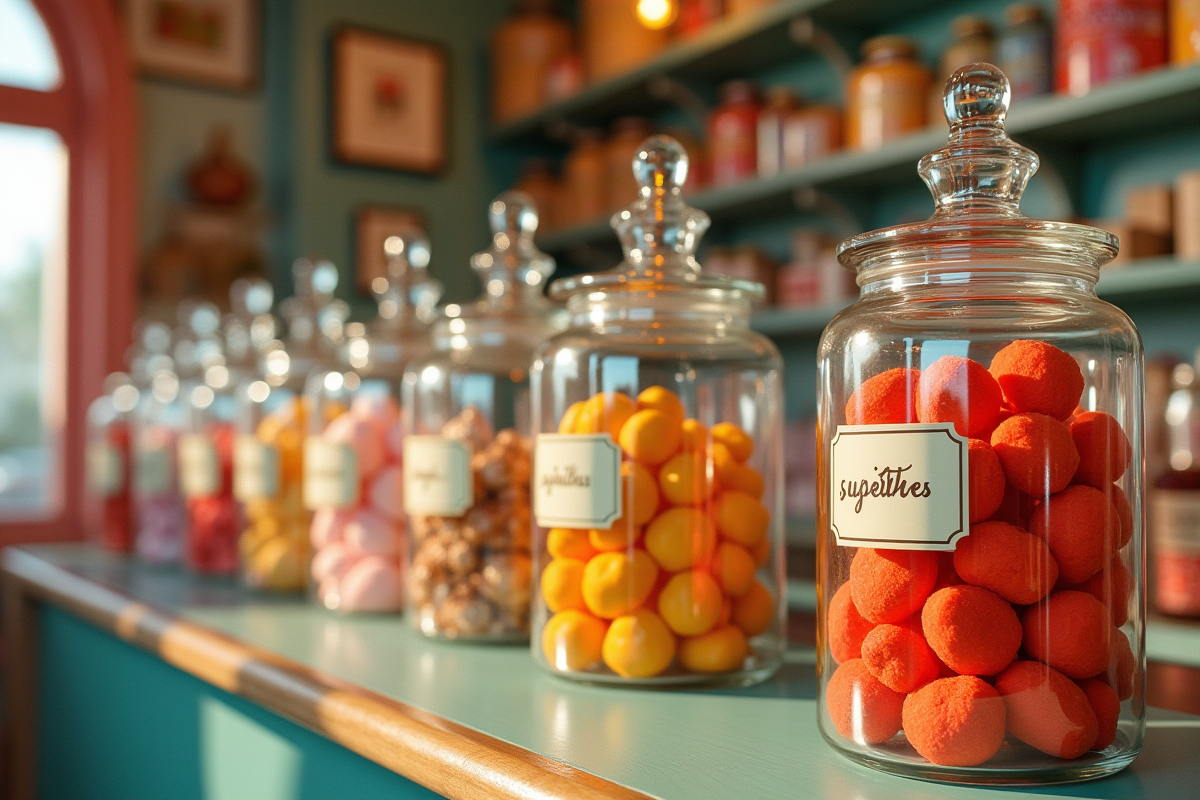 bonbons rétro